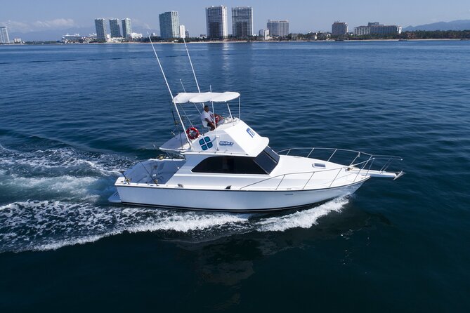 Bertram 38' Convertible Boat in Puerto & Nuevo Vallarta - The Bertram 38 convertible: comfort on the water