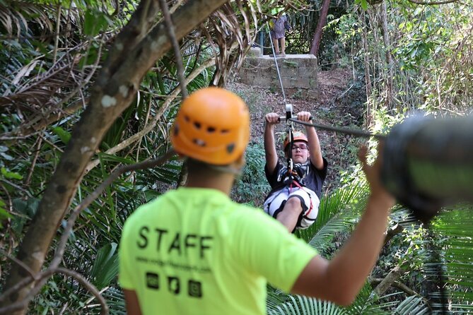 Canopy EcoPark Adventure with transportation from Puerto Vallarta - Your 4-Hour Plan: 1 Hour of Zip Lines and 2 Hours to Unwind