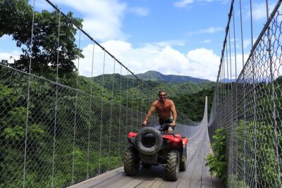 Combo ATV Jorullo Bridge + zip lines + mule ride - ATV time in the Sierra Madre Occidental: start with motion, not waiting