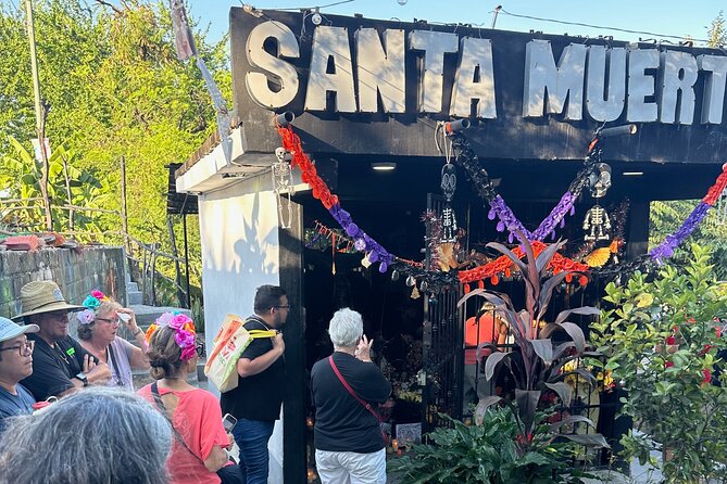 Day of the Dead inspired Cemetery Tour in Puerto Vallarta - Stop 3 at Old Town Market Viejo Vallarta: fish and fruit streets, then tortilla making