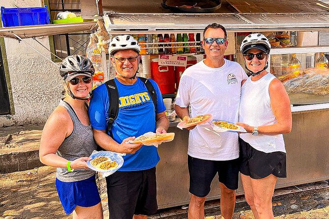E-Bikes Taco Tour - Anglican Church Puerto Vallarta: architecture plus the taco payoff