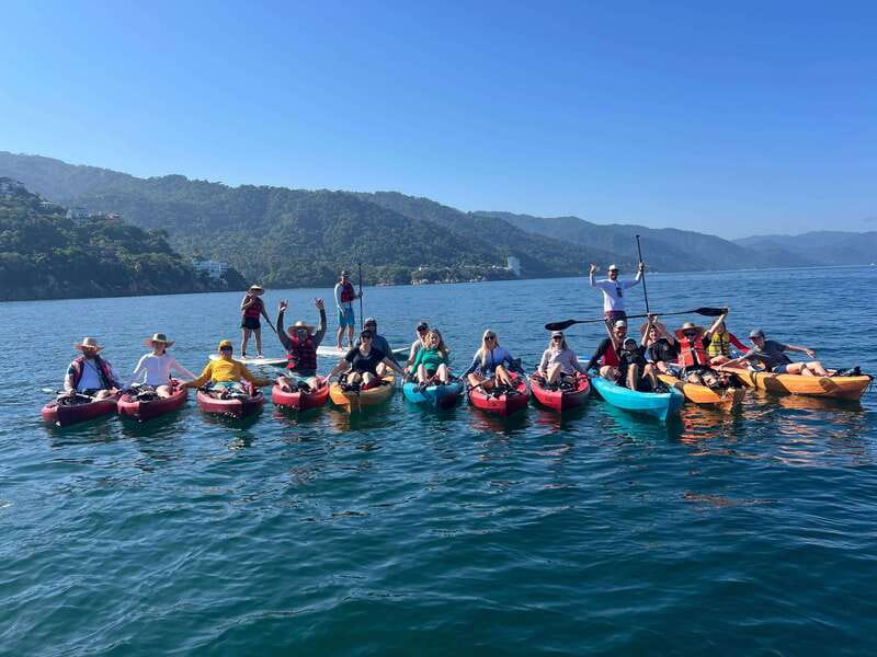 Eco-Snorkel Adventure to Los Arcos Marine Park of Mismaloya - Arrival timing: when to be there for kayak vs paddleboard