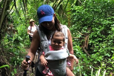 EcoHike to private beach, Jungle Walk to see plants & animals - The beach break: “lonely beach” time and the whale bonus