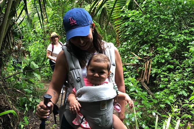 EcoHike to private beach, Jungle Walk to see plants & animals - The beach break: “lonely beach” time and the whale bonus