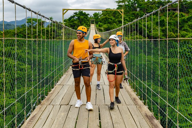 Express zippers + Longer suspension bridge - Getting There: The Canopy River pickup and what cruise days look like