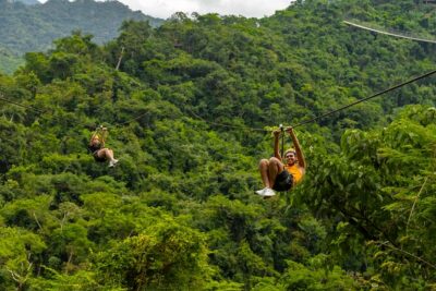 Express zippers + Longer suspension bridge - 8 zip lines across jungle and river: what the ACCT-style setup means for you