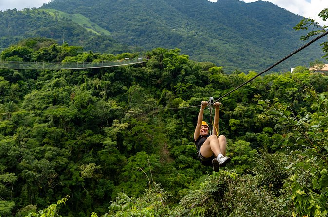 Express zippers + Longer suspension bridge - Tequila tasting and that on-site food question