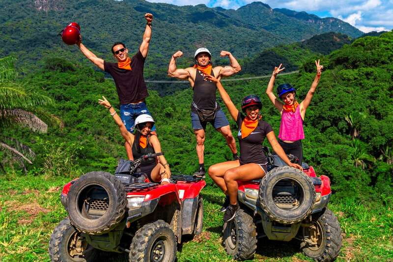 From Puerto & Nuevo Vallarta: ATV Tour with Tequila Tasting - Cuale River and wildlife: spotting iguanas and colorful birds
