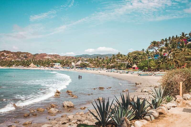 From Puerto Vallarta: San Pancho and Sayulita - San Pancho: Huichol crafts, beach time, and a slower pace