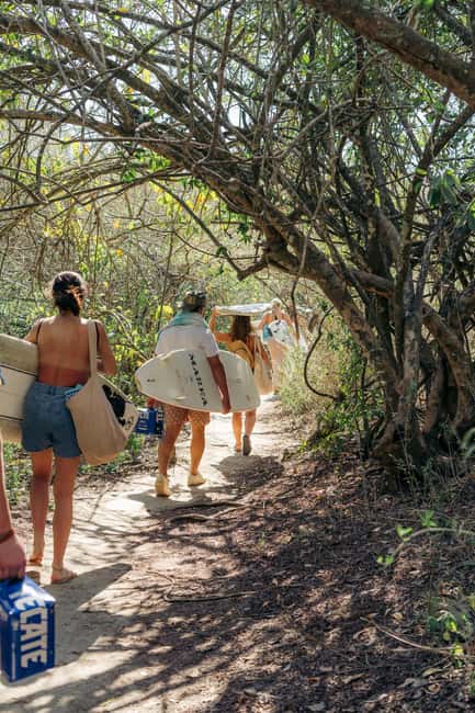From Sayulita: La Lancha Surf Lesson w/ Transportation - 20 minutes of on-beach training: the fast start you’ll thank yourself for