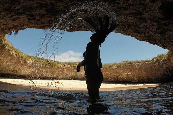 Guaranteed Hidden Beach • Small Group Tour • Punta Mita - Snorkeling after Hidden Beach: gear is included, the water varies