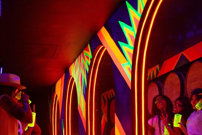 Immersive Experience & Tequila Tasting in Puerto Vallarta - Stop 1: the Teatro Vallarta intro and the visual-tequila setup