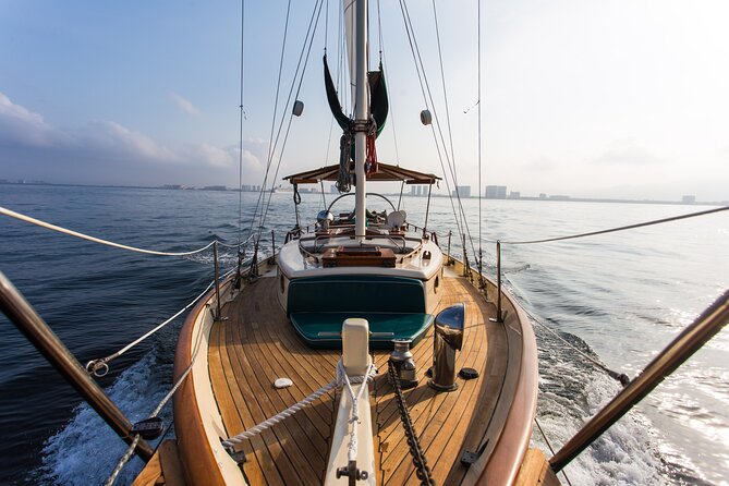 Luxury Puerto Vallarta Shared Sailing Tour: Sail, Swim & Dine - Stop 1: Nuevo Vallarta from a new angle, beach and hotels included