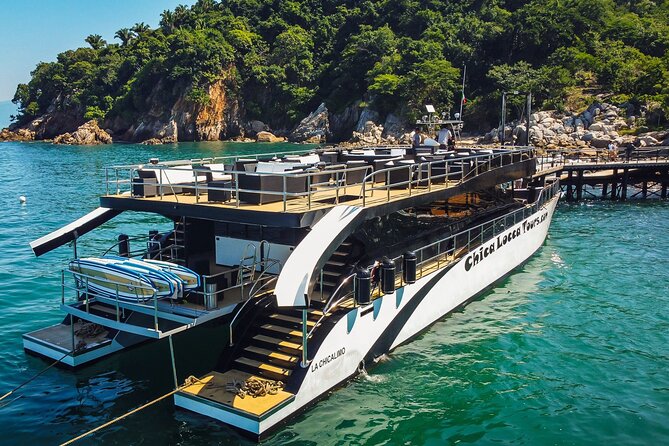 Mega Catamarans ALL INCLUSIVE Remote Paradise Beach Adventure - Quimixto waterfalls: choose your effort level (hike vs ATV, cash needed)