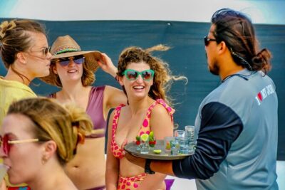 Mega Yacht Limousine of the Sea 1: Puerto Vallarta - The 4-Hour Itinerary: Puerto Vallarta Cruise, Then Playa Chica Locca