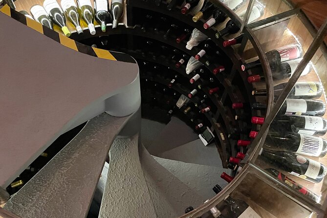 Mexican Wine Tasting Experience - After the pours: walking through the unique wine cellar