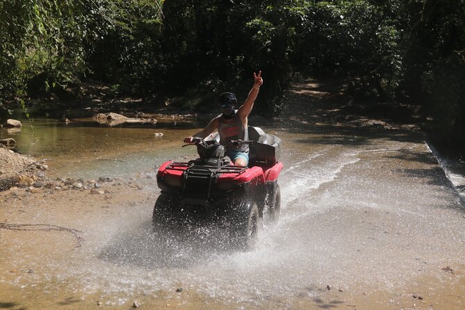 Off-road ATV-QUAD tour in single and double seats - Safety First: Helmets On, Guides In Charge, You Stay in Control