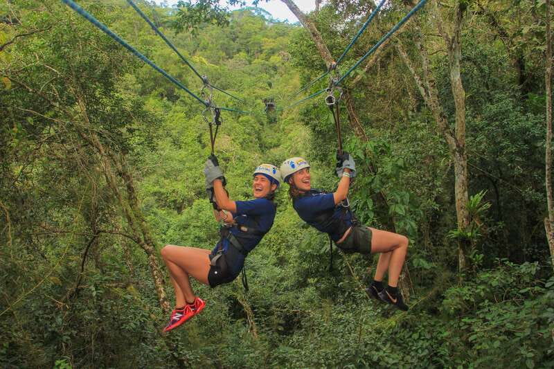 Outdoor Zipline Adventure - Rugged 4x4 + Mule Ride: Getting to Zipline Height