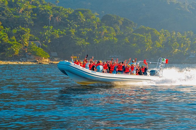 Outdoor Ziplining, Waterfalls & Speed boat in Puerto Vallarta - Boca de Tomatlán to Basecamp: Jungle Heat Meets Real Elevation