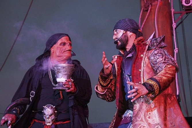 Pirate Ship at Night - Dinner Under the Sea: How the Food Fits the Show