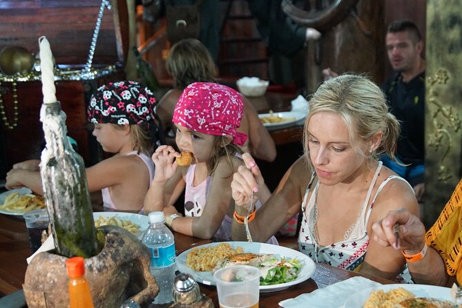 Pirate Ship Premium Dinner Cruise with Show - Dinner on a pirate ship: the menu choices matter