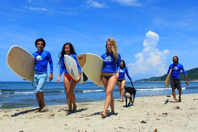 Private Surf Lesson in Sayulita - What You Get: Soft-Top Board, Rashguard, Booties, and Towels