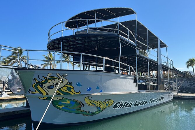 Private Yacht Charter ChicaFUN 2 Waterslides All Inclusive - The 4-hour itinerary: Puerto Vallarta to Bay of Banderas (and your choices)