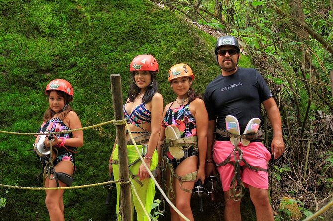 Puerto Vallarta: ATV & Zip Line Combo Adventure - The zip line moment: eight lines above the jungle canopy