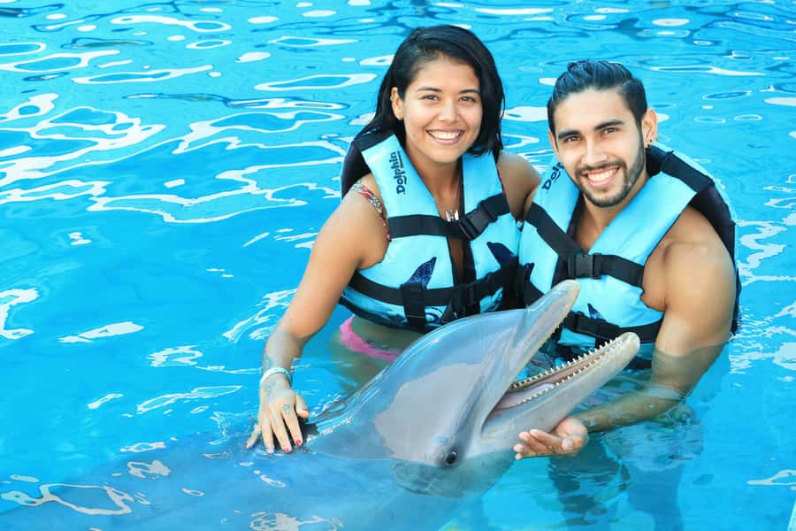Puerto Vallarta: Dolphin Swimming and Aquaventuras Park - Aquaventuras Park access: slides, splash zones, and river time
