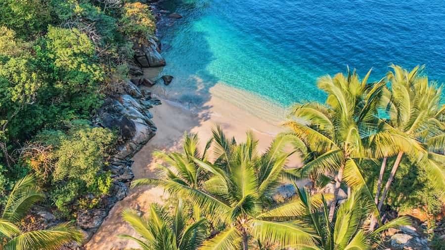 Puerto Vallarta: Hidden Beaches & Adventure Park - Colomitos Beach swim stop: small size, big charm, and real water time