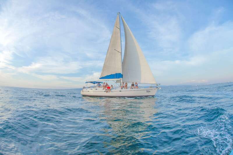 Puerto Vallarta: Luxury Day Sailing Tour of Bay of Banderas - First Leg: 75 Minutes of Bay of Banderas Sail Time