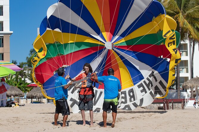 Puerto Vallarta Parasailing Experience - Beach takeoff and landing: smoother than you might expect