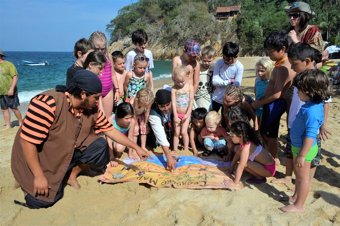 Puerto Vallarta Pirate Premium Sailing Cruise - Majahuitas Beach: Secluded Water Access and Easy Water Fun