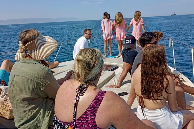 Puerto Vallarta Private Yacht Adventure: 5 Hours + 1 Hour Free. - Snorkeling at Mismaloya arches: the highlight water stop
