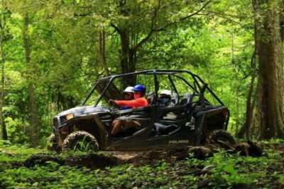 Puerto Vallarta: RZR Canopy River - Getting on the RZR: safety gear, trail rules, and setting expectations