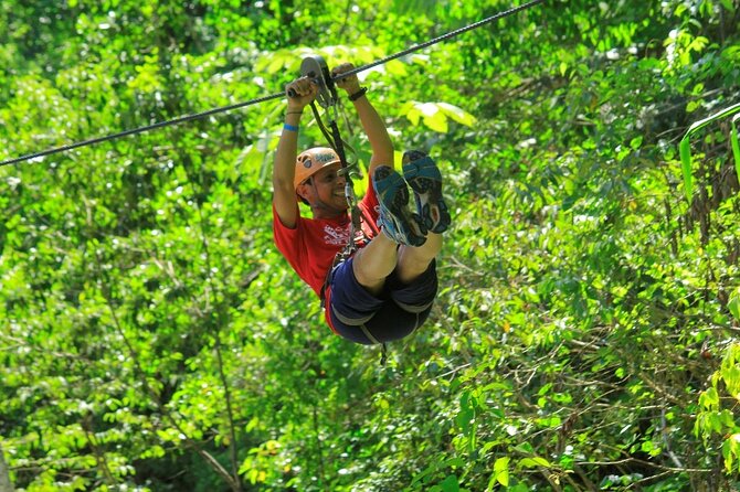 Puerto Vallarta's Best Canopy Zipline + Jorullo Bridge walk! - Jorullo Bridge: the suspension walk with real wow-factor