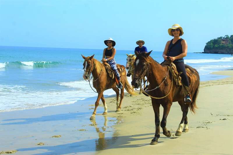 Punta de Mita/Sayulita: Horseback Riding Tour - The Soruyo bull photo: a big ending, fast