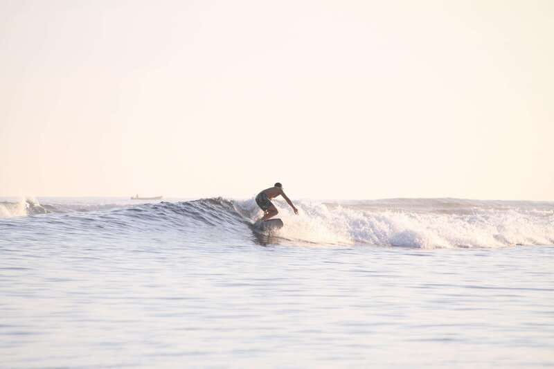 Sayulita: La Lancha Beach, Sunset Surfing Lesson - On the board: ISA-certified coaching that focuses on feedback, not lectures
