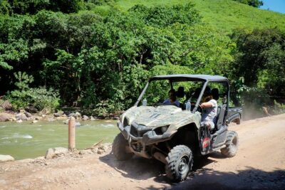 Side by side/rzr in the mountain, waterfull and tequila tasting - Las Pilitas waterfall: the swim stop that makes the ride worth it