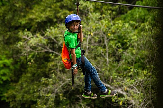 Sierra Madre Horseback Riding and Zipline with Lunch Included - Ziplining up in the hills: heat, exposure, and the fun part