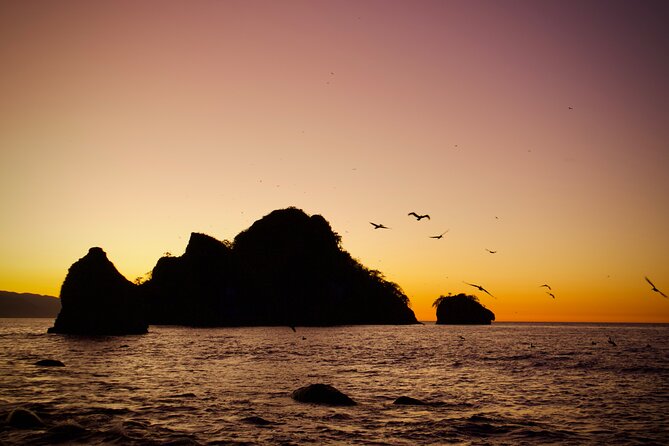 Sunset and Bioluminescence Boat Tour at Los Arcos Islands - Los Arcos boat views: arches, birds, and the sunset “real deal”
