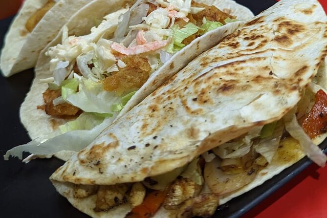 Tacos after Dark Tour with Vallarta Eats - What you’ll actually eat: pastor, arrachera, cabeza, mole, and friends