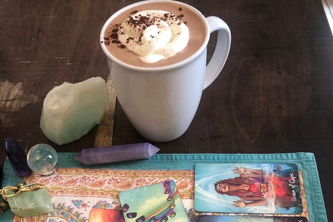 Tarot Reading with Coffee & Chocolate or Smoothie - Cards, Astrological Sign, and Your Name: How Participation Works