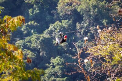 Zip Line Adventure in the heights in Puerto Vallarta 11 lines - The Safety Setup You Get (and Why It Matters When You Feel Height)