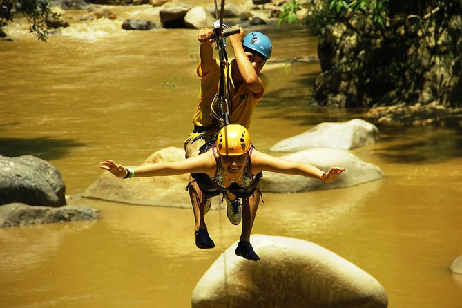 Zipline Experience over Cuale River - After the Last Line: Mule Ride to the Canyon Top